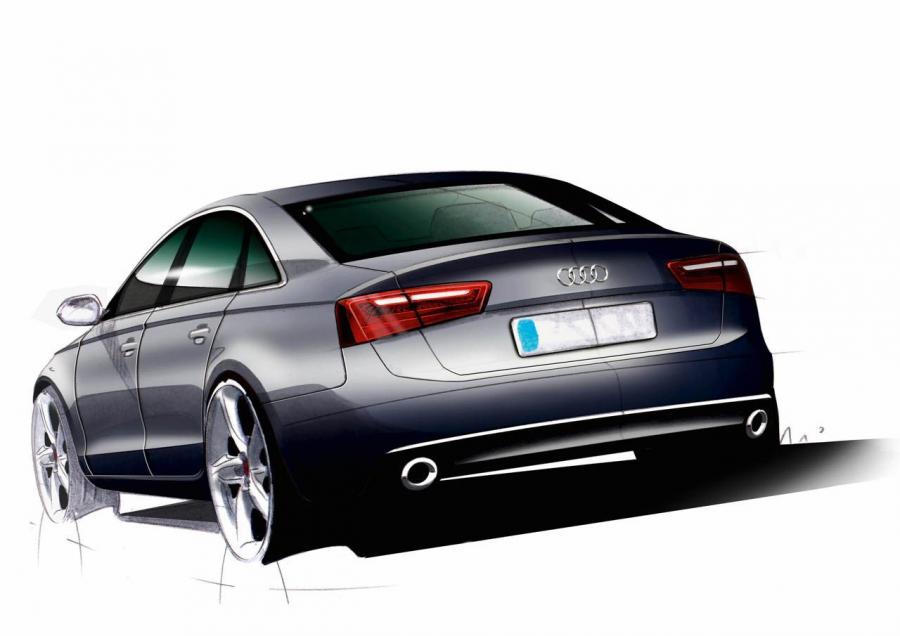 Эскиз Audi A6 3.0 TDI Sedan (4G, C7) 2011 года  (WW) (фото 58 из 74)